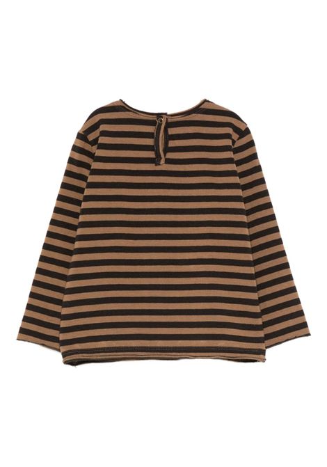 T-shirt a righe ZHOE & TOBIAH KIDS | SJS2MNBISQUIT/NERO